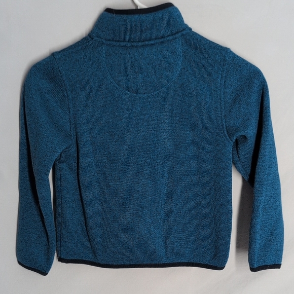 L.L. Bean Kids Teal Snap Pullover Jacket - Picture 7 of 8